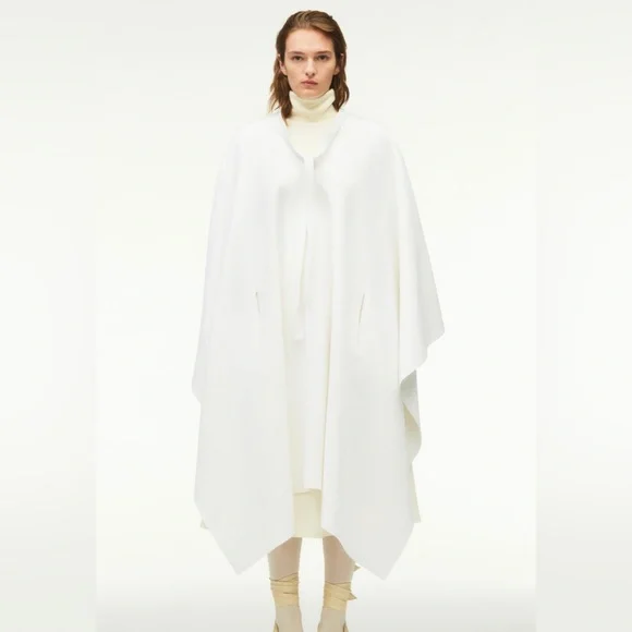 ジャケット・アウター ANATOMICA CAPE OFF WHITE ORGANIC WOOL ジャケット・アウター ANATOMICA CAPE OFF WHITE ORGANIC WOOL